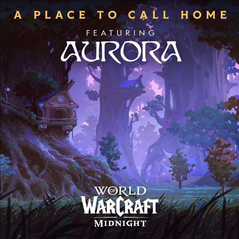 AURORA y World of Warcraft se unen para una nueva canción: "A Place To Call Home"