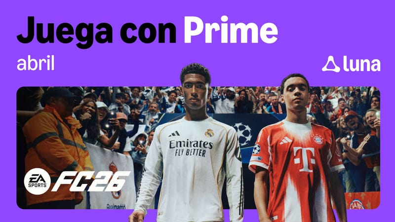 Luna actualiza su contenido de abril: EA Sports FC 26, The Jackbox Party Pack 2 y más