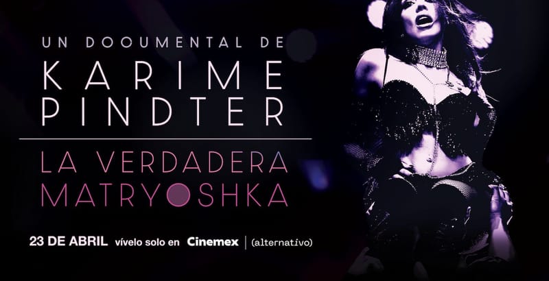 Karime Pindter salta de la TV al cine con su propio documental; primera celebridad mexicana en lograrlo