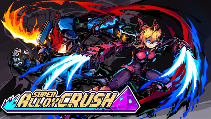 Super Alloy Crush, el brawler 2D roguelike inspirado en Mega Man, sale hoy a la venta en Steam Early Access