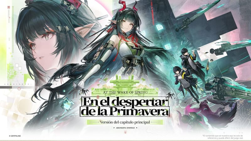 Arknights: Endfield profundiza la historia de Wuling en “En el despertar de la Primavera”, disponible el 17 de abril