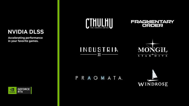 DLSS llega a Pragmata: con un nuevo paquete de Pragmata y la serie GeForce RTX 50; Cthulhu: The Cosmic Abyss e Industria 2 también son compatibles con DLSS