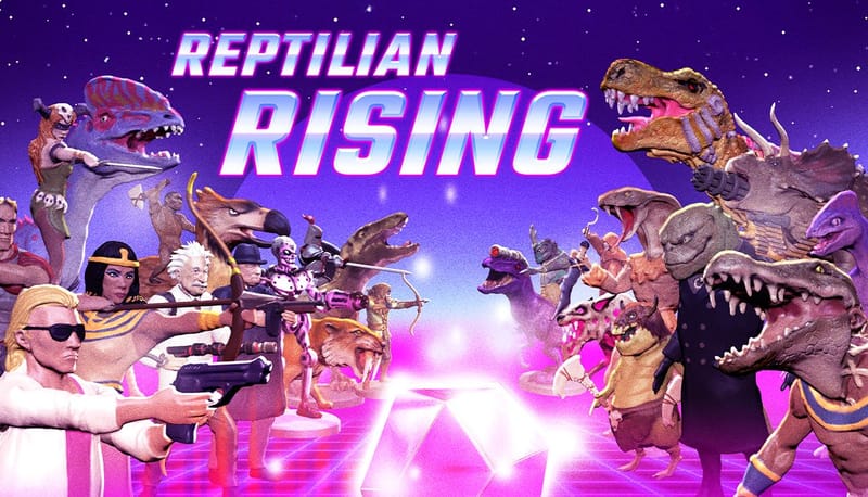 Reptilian Rising sale hoy a la venta en Steam y Nintendo Switch