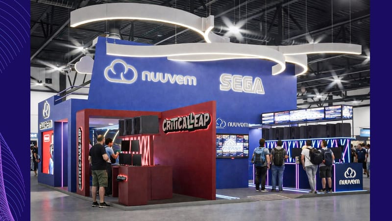 Nuuvem y SEGA estarán presentes en gamescom latam 2026 con un stand de 100 metros cuadrados