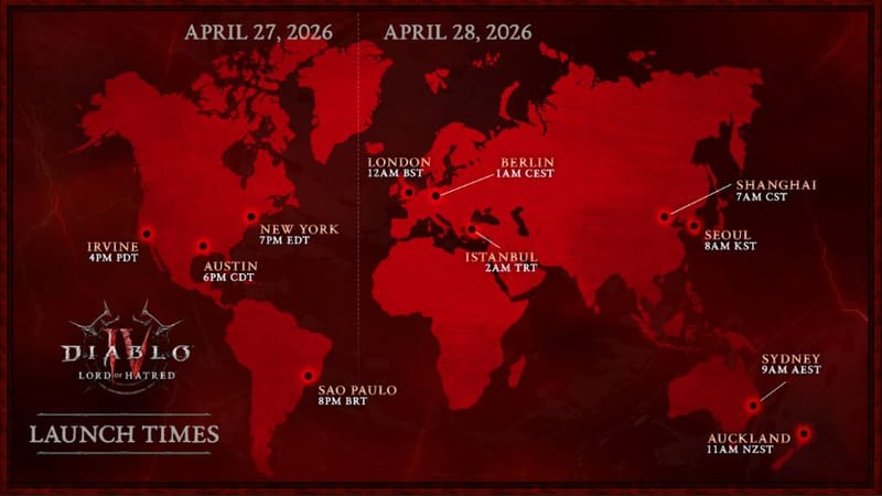 Diablo IV: Lord of Hatred | Cinemática de apertura, colaboración musical con KoЯn y más a medida que se acerca la hora del juicio final