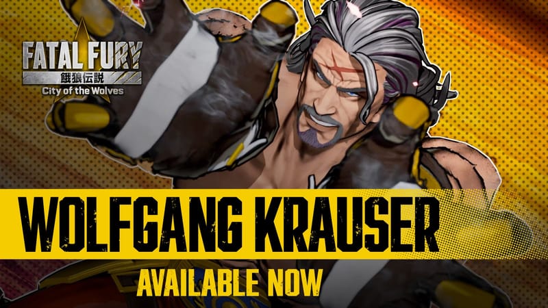 Wolfgang Krauser, el cuarto personaje DLC de Fatal Fury: City of the Wolves, ya está disponible