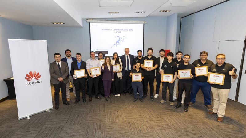 Histórico: tres equipos chilenos disputarán título global de Huawei ICT Competition en China