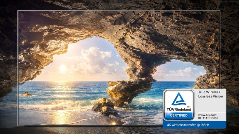 LG marca un hito mundial al ser la primera marca en recibir certificación de imagen inalámbrica perfecta a sus televisores