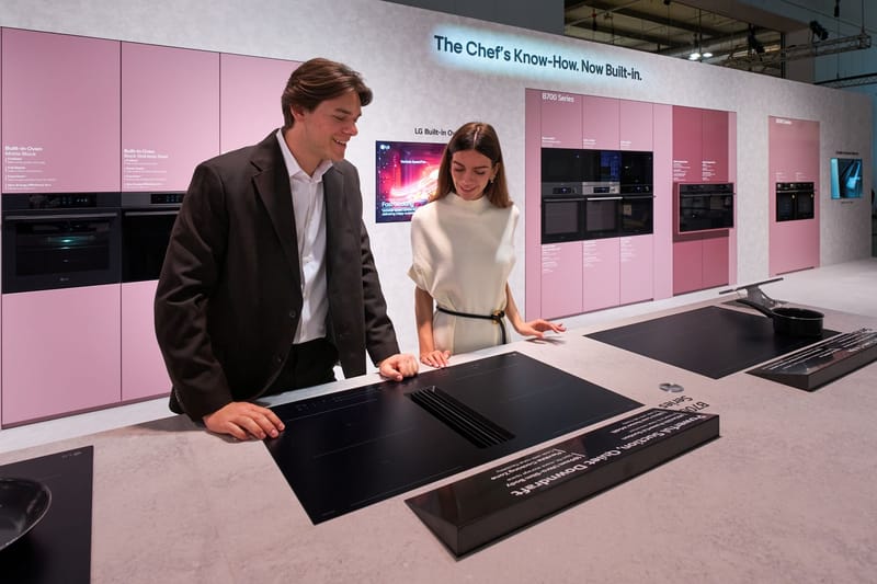 Hornos con IA: LG lanza línea de electrodomésticos empotrables que reconocen ingredientes y sugieren ajustes de cocción