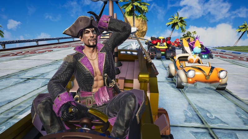 Sonic Racing: CrossWorlds: El contenido gratuito del Capitán Majima estará disponible desde hoy 29 de abril