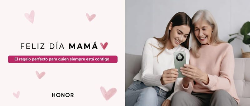 Guía de regalos HONOR: Dispositivos con pantalla anticaídas y batería de larga duración para mamá