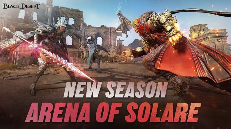 Black Desert presenta importantes actualizaciones para el modo PvP con la temporada 9 de la Arena de Solare