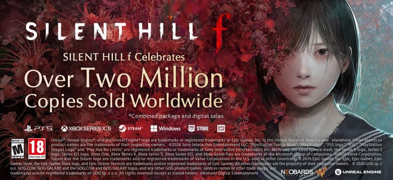 ¡Silent Hill f supera las 2 millones de unidades distribuidas a nivel mundial! Descubre la belleza detrás del terror en este juego que está conquistando al mundo