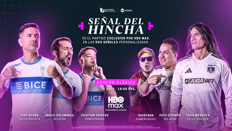 La “Señal del Hincha” se toma el Clásico: Coca Mendoza y Kike Acuña cara a cara en inédita transmisión