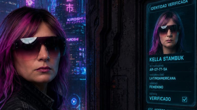 Kella Stambuk estrena "Hoy": una canción pop futurista y estética cyberpunk