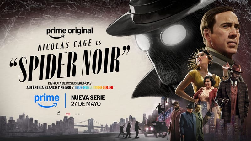 Prime Video estrena mañana miércoles la esperada serie Spider-Noir