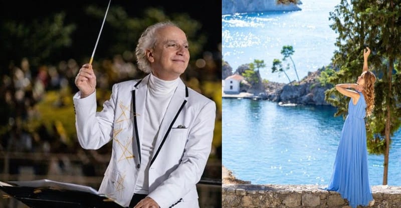 Eduardo Marturet dirigirá La Orquesta de Ioannina junto a las voces de Athina Kloumi,  Arianna y Nikos Papadiotis en la ciudad de Parga en Grecia