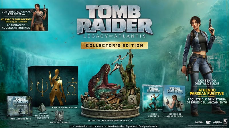 Amazon Game Studios revela la fecha de salida de Tomb Raider: Legacy of Atlantis
