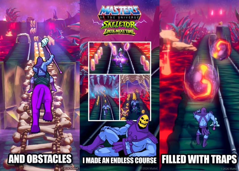 Mattel Digital Studios lleva el poder de Eternia al móvil con “Skeletor: Until Next Time”
