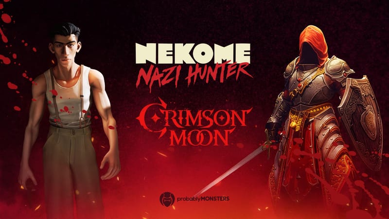 ProbablyMonsters fija el lanzamiento de Crimson Moon para septiembre de 2026 y el de Nekome: Nazi Hunter para principios de 2027