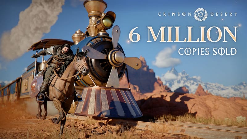 Crimson Desert ha vendido más de 6 millones de copias en todo el mundo