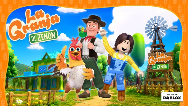 La Granja de Zenón estrena su primera experiencia oficial en Roblox