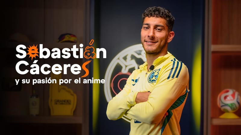 Sebastián Cáceres comparte su pasión por el anime y la cancha