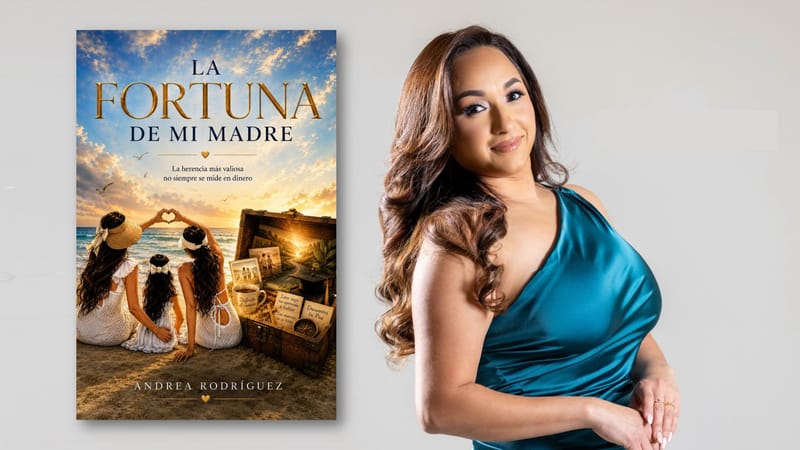 Andrea Rodríguez “La Morocha Makeup” debuta como autora con un libro que celebra el legado más valioso: el de una Madre