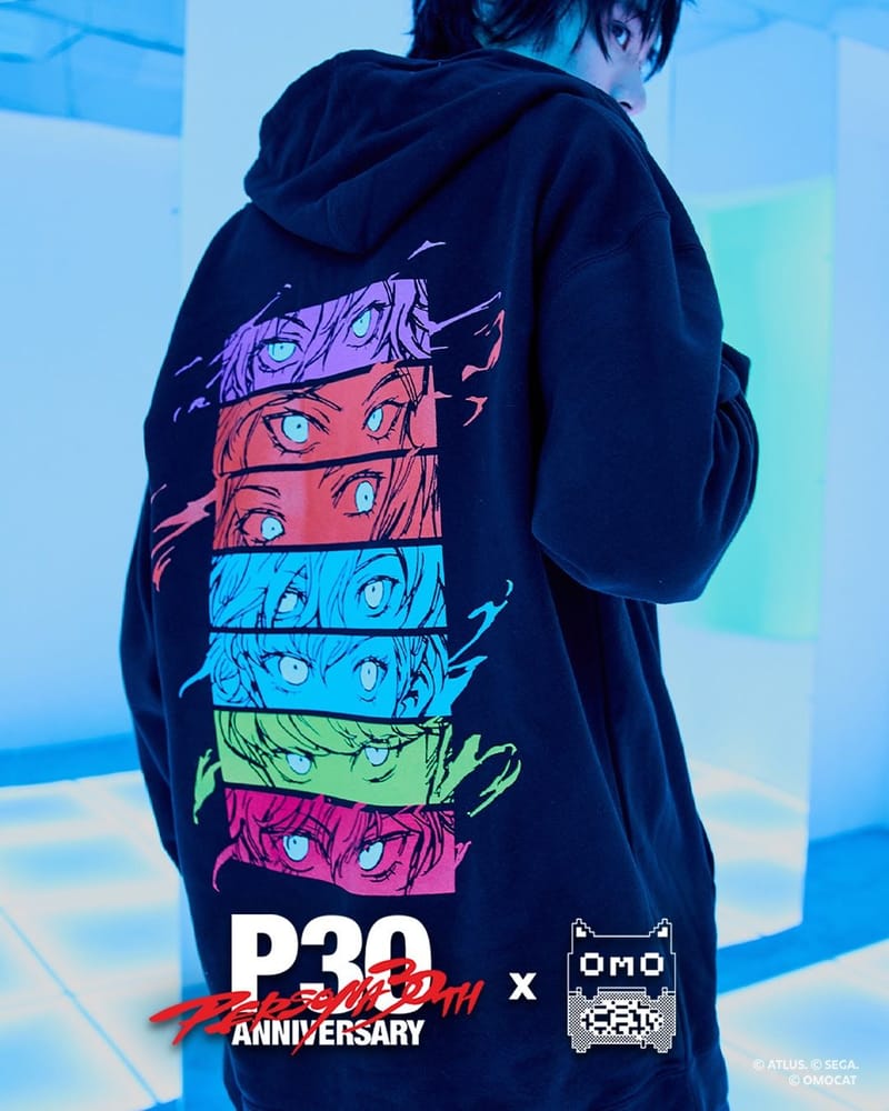SEGA, ATLUS y OMOCAT unen fuerzas en una colaboración ultraestilizada con la colección “Persona 30th Anniversary x OMOCAT”