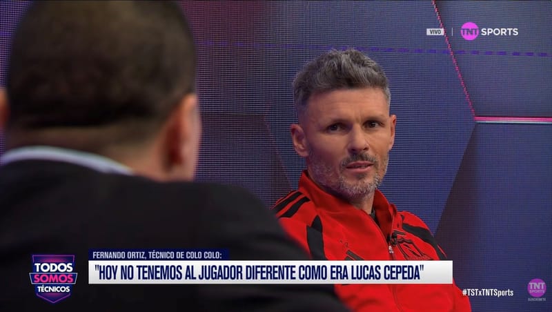 Fernando Ortiz en TST: abre la puerta a Diego Valdés en Colo-Colo: “Tengo diálogo con él”