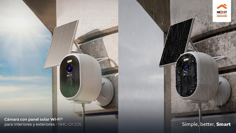 Nexxt Home anuncia el lanzamiento de su nueva Cámara Solar Inteligente Wi-Fi® en Chile