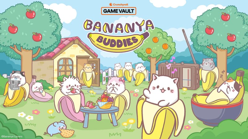 Crunchyroll y TMS revelan Bananya Buddies, un juego original basado en el querido anime y en el especial de su 10.º aniversario