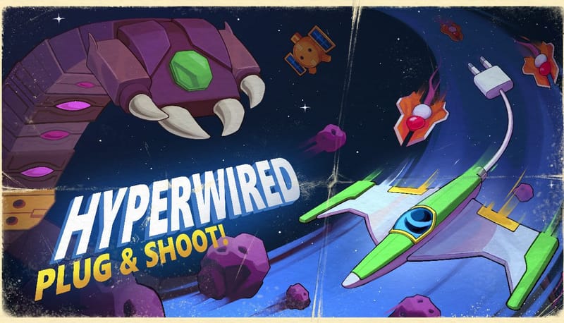 El shooter espacial español roguelike con mecánicas de gestión de recursos Hyperwired llega hoy a steam y consolas
