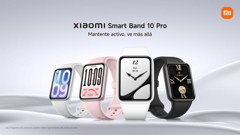 Xiaomi Smart Band 10 Pro: Comodidad y versatilidad en tu muñeca