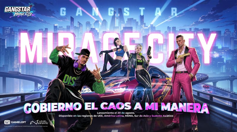 Gangstar está de regreso — Prerregístrate ya en Mirage City