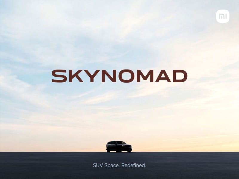 Xiaomi presenta SkyNomad, una serie de SUV inteligentes, reconfigurables y espaciosos