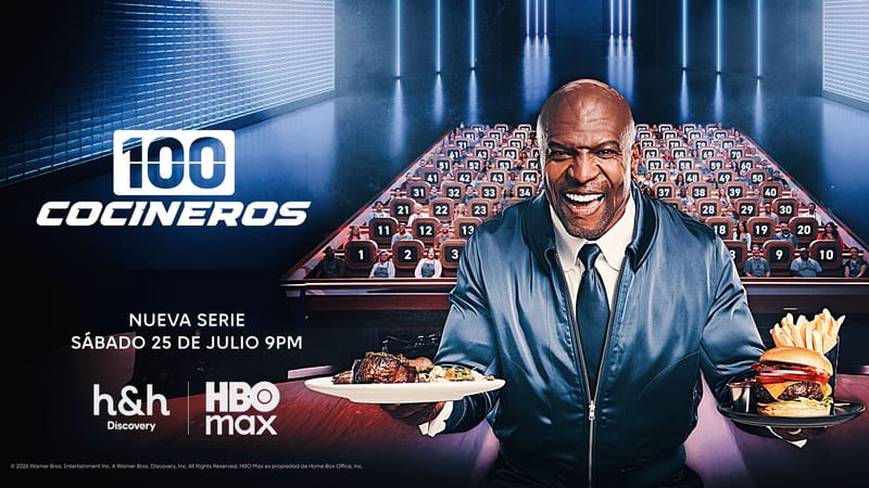 Discovery Home & Health estrena 100 cocineros, una innovadora competencia culinaria conducida por Terry Crews