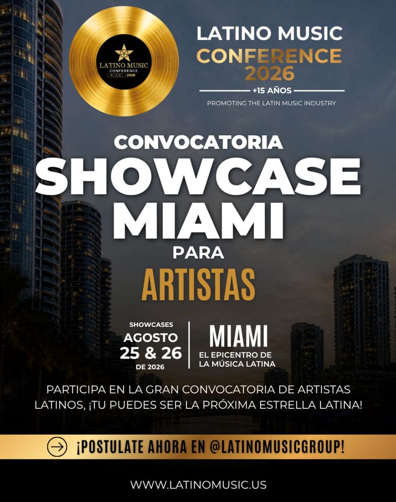 Latino Music Conference Miami 2026: Miami se convierte en la capital de la industria musical latina