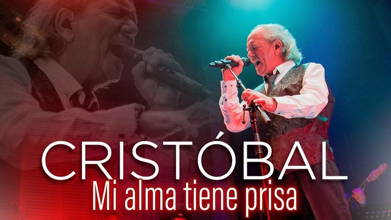 El emblemático cantante nacional Cristóbal celebra 40 años de trayectoria con el estreno de "Mi Alma Tiene Prisa"