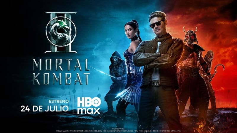‘Mortal Kombat II’ llega a HBO Max este 24 de julio