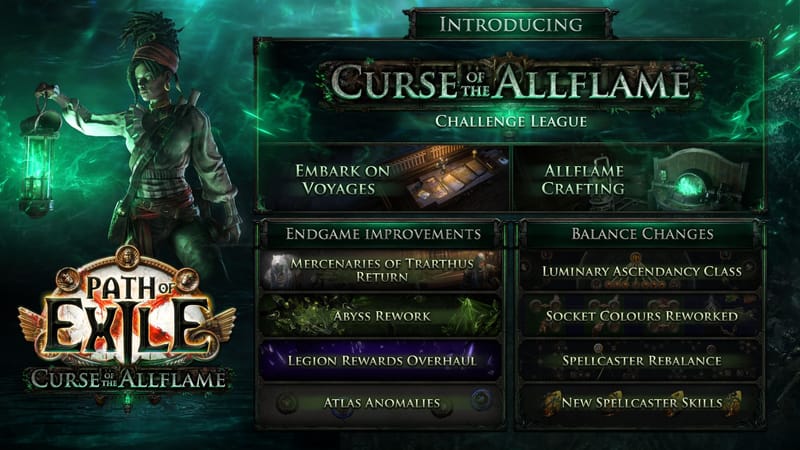 Comienza tu aventura en Path of Exile: Curse of the Allflame