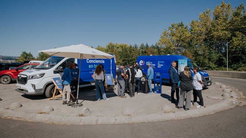 “Conciencia en Todas: Recicla” de Entel: ¿Celulares en desuso? Llega la ruta circular a la Región Metropolitana