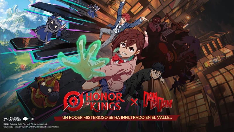 ¡Bienvenidos a la dimensión sobrenatural! DAN DA DAN une fuerzas con Honor of Kings