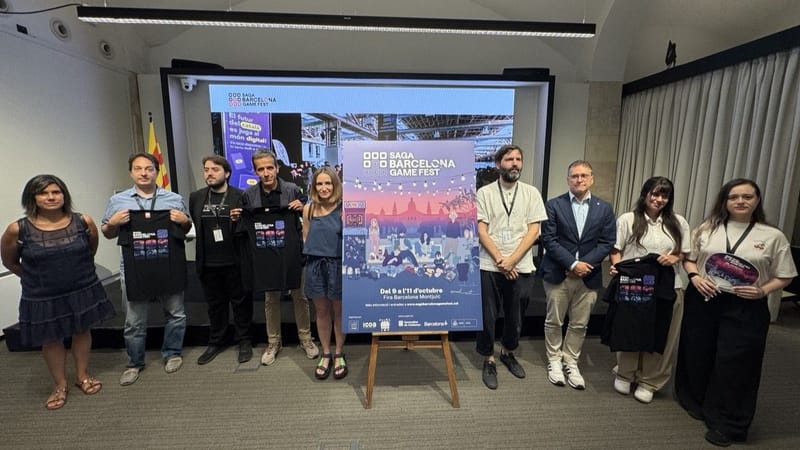 SAGA Barcelona Game Fest 2026 presenta su programa internacional con Japón como país invitado