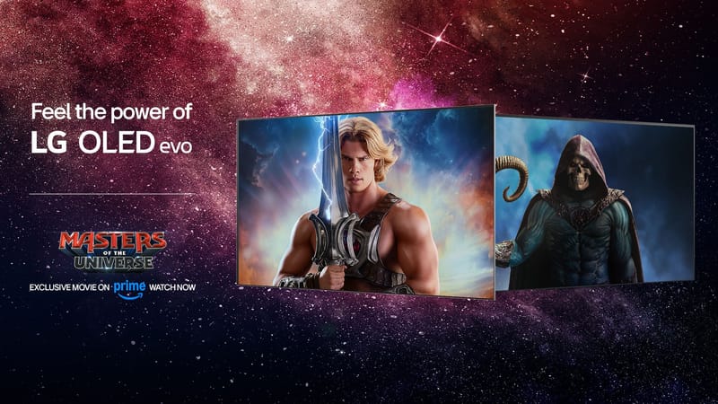 ¡Yo tengo el poder!: LG y Prime Video transforman tu living con comando de voz que desbloquea sus TVs para el regreso de He-Man