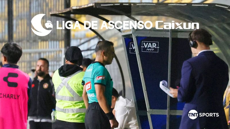 El VAR debuta este fin de semana en la Liga de Ascenso Caixun 2026