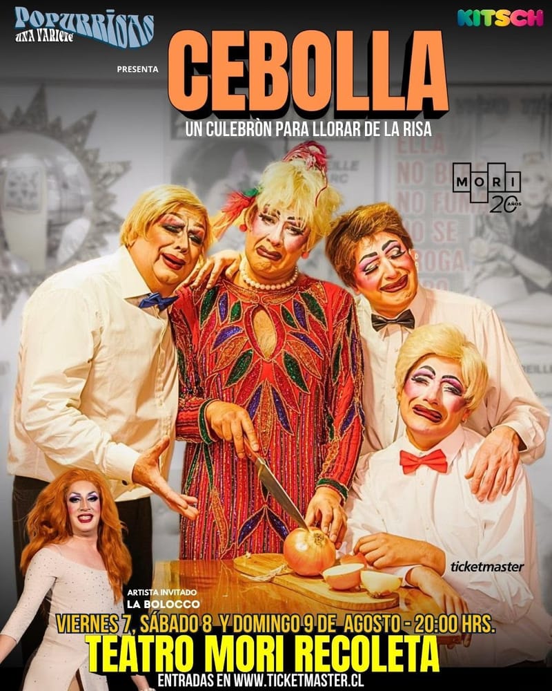 “Cebolla” vuelve al Teatro Mori con un culebrón drag para llorar de la risa