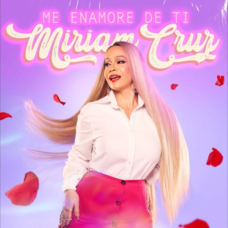 Miriam Cruz presenta su nuevo álbum Me Enamoré De Ti