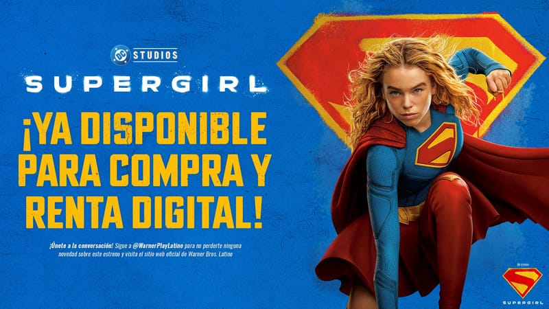 Supergirl ya disponible en formato digital: Warner Bros. Home Entertainment anuncia estreno de compra y renta