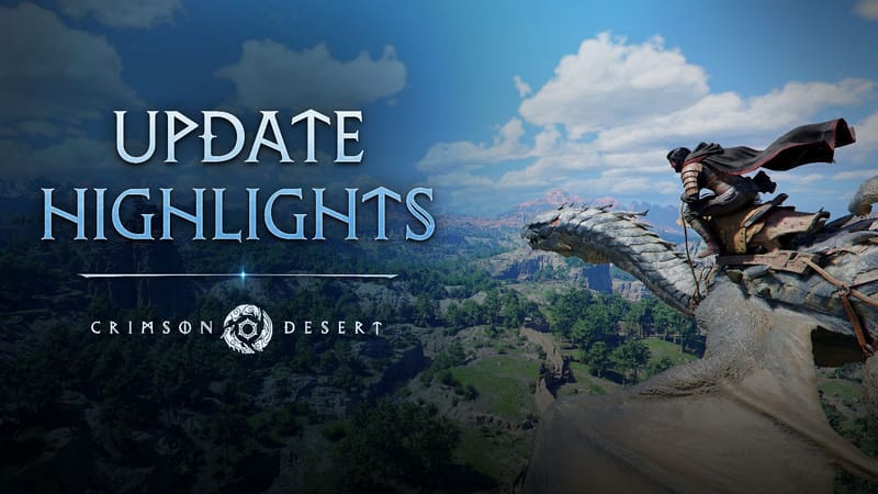 Pearl Abyss detalla el recorrido de Crimson Desert tras su lanzamiento con 17 actualizaciones importantes y más por venir